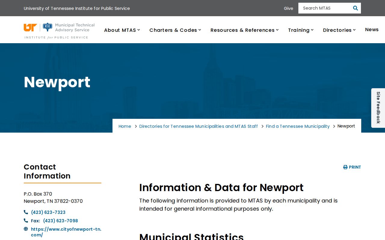 Newport court records local government profile